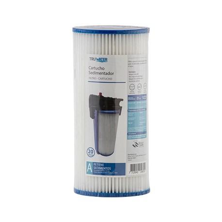 FILTRO PLISADO 4.5X10 20 MICRAS-TodoenunSitio-TRUWATER