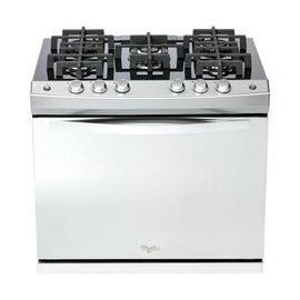 ESTUFA EMPOTRABLE GAS ON GLASS 30" WHIRLPOOL-TodoenunSitio-WHIRLPOOL