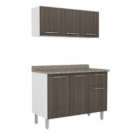 SET PARA COCINA SAO PAULO TOSCANA MDP BERTOLINI DE 120 X 60 X 194 CM-TodoenunSitio-BERTOLINI