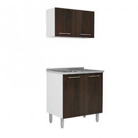 SET PARA COCINA IGUAZÚ MDP BERTOLINI 80 X 60 X 194 CM-TodoenunSitio-BERTOLINI