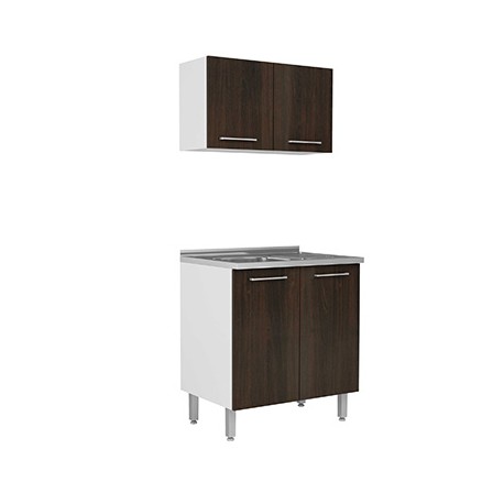 SET PARA COCINA IGUAZÚ MDP BERTOLINI 80 X 60 X 194 CM-TodoenunSitio-BERTOLINI