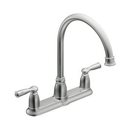 MEZCLADORA DE DOS MANERALES PARA COCINA BANBURY MO ACERO INOXIDABLE-TodoenunSitio-MOEN