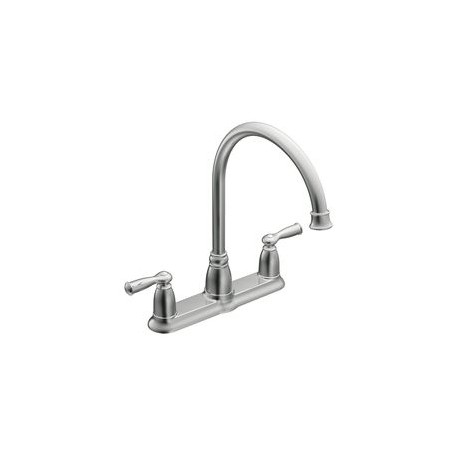 MEZCLADORA DE DOS MANERALES PARA COCINA BANBURY MO ACERO INOXIDABLE-TodoenunSitio-MOEN