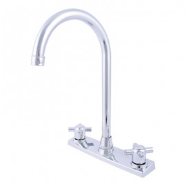 MEZCLADORA PARA COCINA ARGON 8 PULGADAS CROMO FLOWELL-TodoenunSitio-FLOWELL