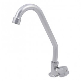 LLAVE INDIVIDUAL PARA FREGADERO 12.20 X 1.6 PULGADAS CROMO RUGO-TodoenunSitio-RUGO