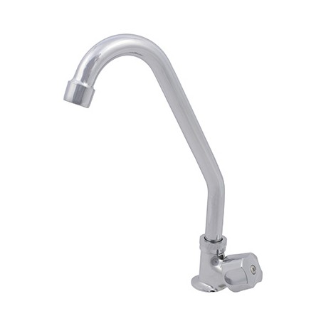 LLAVE INDIVIDUAL PARA FREGADERO 12.20 X 1.6 PULGADAS CROMO RUGO-TodoenunSitio-RUGO