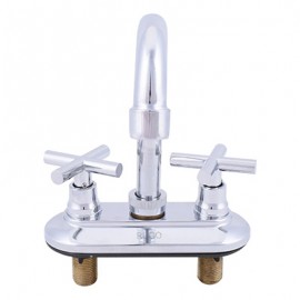 LLAVE MEZCLADORA PARA LAVABO 4 PULGADAS BRILLANTE RUGO-TodoenunSitio-RUGO