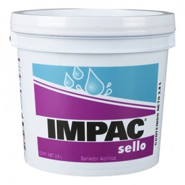 SELLADOR ACRÍLICO IMPAC SELLO 3.8 L-TodoenunSitio-IMPAC