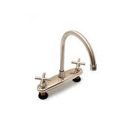 MEZCLADORA DE COCINA 8" CROMO-TodoenunSitio-FLOWELL
