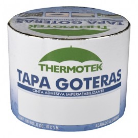 CINTA ADHESIVA THERMOTEK IMPERMEABILIZANTE PLATA 0.10 X 5 M-TodoenunSitio-THERMOTEK