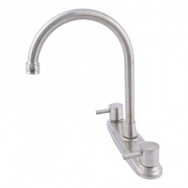 MEZCLADORA PARA COCINA DANTE DE 8 PULGADAS NÍQUEL FLOWELL-TodoenunSitio-FLOWELL
