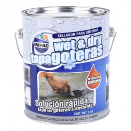 TAPA GOTERAS IMPAC WET AND DRY NEGRO 3.8 LITROS-TodoenunSitio-IMPAC