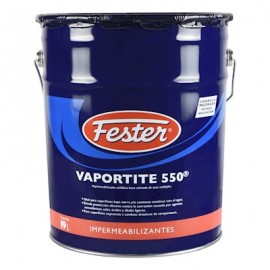 IMPERMEABILIZANTE ASFÁLTICO FESTER VAPORTITE 550 NEGRO 19 LITROS-TodoenunSitio-FESTER