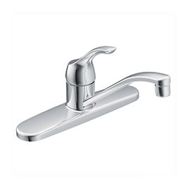 LLAVE MEZCLADORA MONOMANDO PARA COCINA ADLER CROMO-TodoenunSitio-MOEN