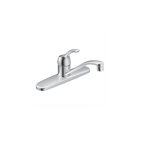 LLAVE MEZCLADORA MONOMANDO PARA COCINA ADLER CROMO-TodoenunSitio-MOEN
