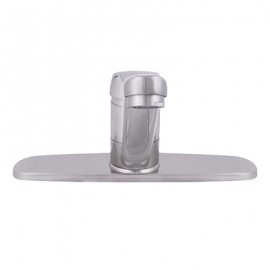 LLAVE MEZCLADORA MONOMANDO PARA FREGADERO 8 PULGADAS SATINADO RUGO-TodoenunSitio-RUGO