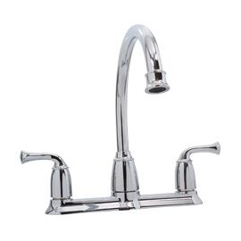 MEZCLADORA DE DOS MANERALES PARA COCINA BANBURY CROMO-TodoenunSitio-MOEN