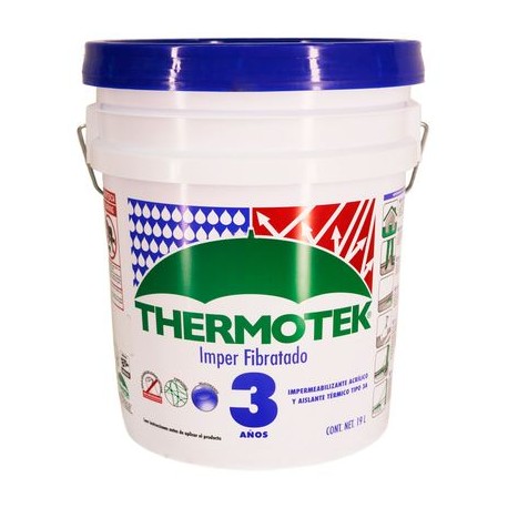 THERMOTEK IMPER BLANCO 3 AÑOS CUBETA 19 L-TodoenunSitio-THERMOTEK
