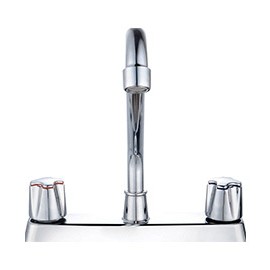 LLAVE MEZCLADORA PARA COCINA DENVER CROMO FLOWELL-TodoenunSitio-FLOWELL