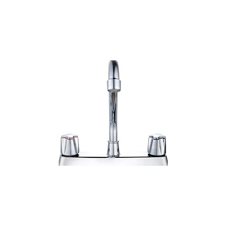 LLAVE MEZCLADORA PARA COCINA DENVER CROMO FLOWELL-TodoenunSitio-FLOWELL