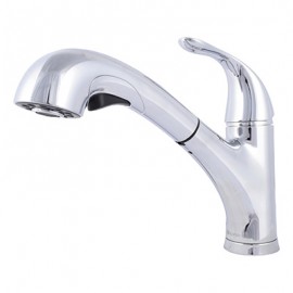 LLAVE MEZCLADORA EXTRAIBLE PARA COCINA DE 8 PULGADAS CROMO GLACIER BAY-TodoenunSitio-GLACIER BAY