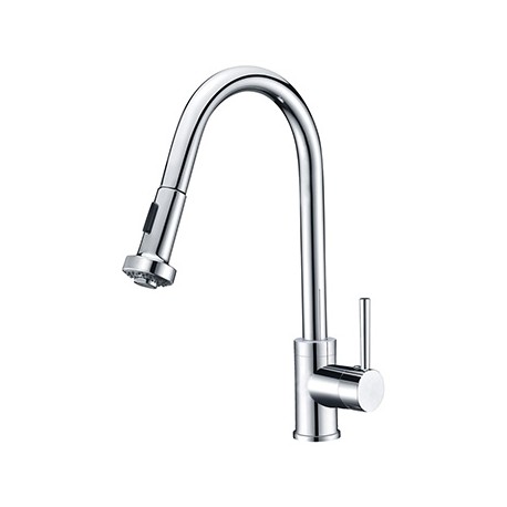 Llave Interceramic Novo monomando de cocina cromo-TodoenunSitio-INTERCERAMIC