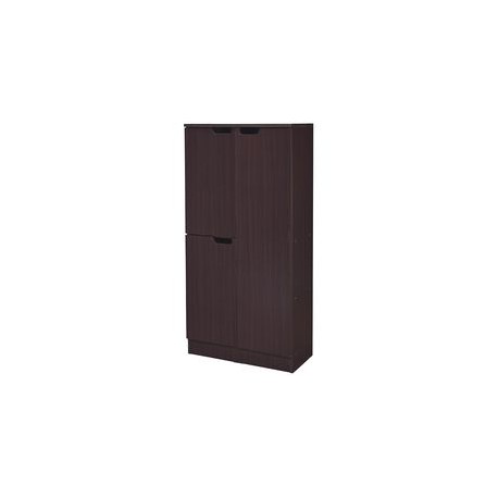 ALACENA CHOCOLATE 3 PUERTAS Y 3 ENTREPAÑERAS 121.5 x 60 x 29.6 CM-TodoenunSitio-RAMPE