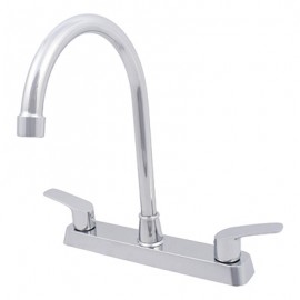 LLAVE MEZCLADORA PARA COCINA BRASIL 30.1 X 32.2 X 29 CM CROMADO FLOWELL-TodoenunSitio-FLOWELL