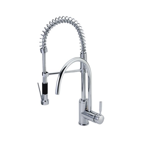 MEZCLADORA MONOMANDO DE COCINA DOBLE SALIDA-TodoenunSitio-HELVEX