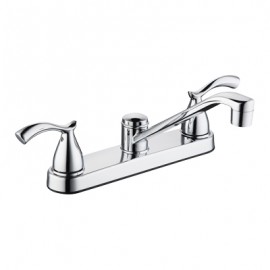 MEZCLADORA PARA COCINA DÚOMANDO PLATA-TodoenunSitio-GLACIER BAY