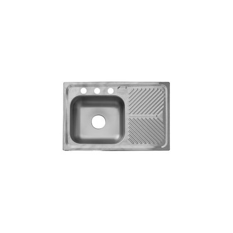 FREGADERO 80 X 52 CM ESCURRIDOR DERECHO-TodoenunSitio-EB