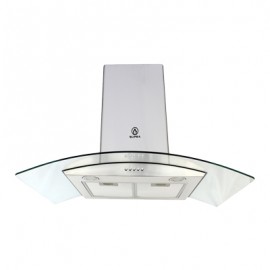 CAMPANA SUPRA 90CM CRISTAL C INOX-TodoenunSitio-SUPRA
