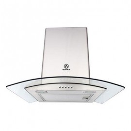 CAMPANA SUPRA 60CM CRISTAL ACERO INOXIDABLE-TodoenunSitio-SUPRA