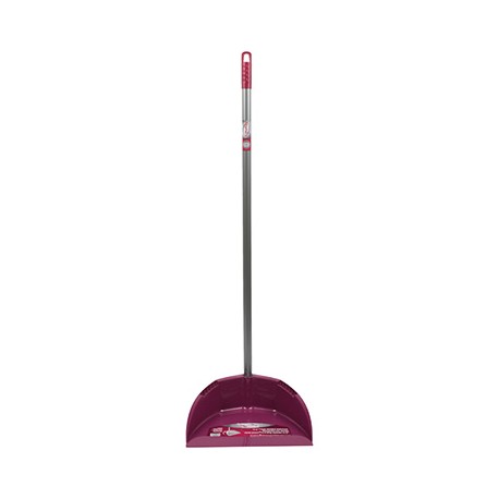 RECOGEDOR CON MANGO DE PLÁSTICO MAGENTA-TodoenunSitio-REYNERA
