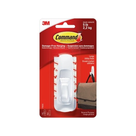 3M COMMAND GANCHO GRANDE COLOR BLANCO-TodoenunSitio-COMMAND