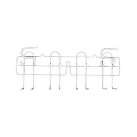 COLGADOR PARA ESCOBA Y TRAPEADOR METAL BLANCO-TodoenunSitio-CLOSETMAID