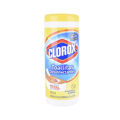 TOALLAS DESINFECTANTES MEZCLA CÍTRICA 35 TOALLAS-TodoenunSitio-CLOROX