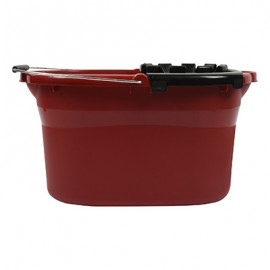 CUBETA PARA TRAPEAR DE PLÁSTICO 16.6 L ROJO-TodoenunSitio-STERILITE