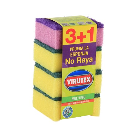 ESPONJA 3+1 NO RAYA-TodoenunSitio-VIRUTEX