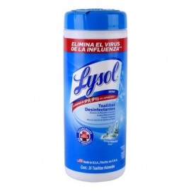 TOALLITAS DESINFECTANTES SPRING WATERFALL 35 PIEZAS-TodoenunSitio-LYSOL