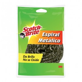 FIBRA ESPIRAL METÁLICO ONE PACK SCOTCH BRITE-TodoenunSitio-SCOTCH BRITE