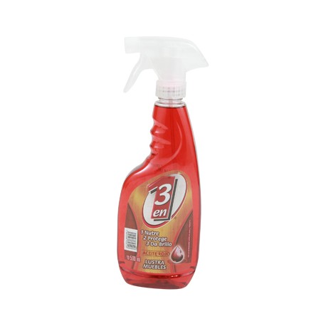 3 EN 1 LUSTRADOR ROJO 500ML-TodoenunSitio-3-EN-UNO