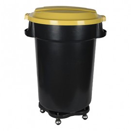 CONTENEDOR SUPER K DE 130 L NEGRO-TodoenunSitio-KARTELL