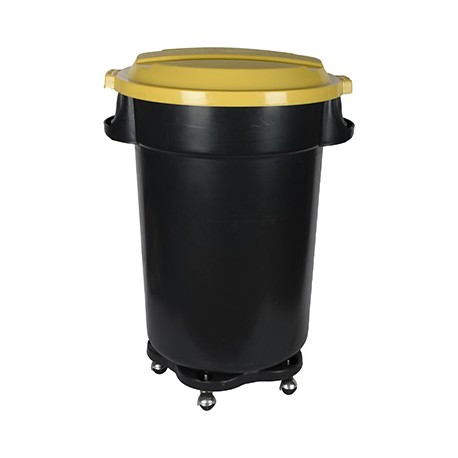 CONTENEDOR SUPER K DE 130 L NEGRO-TodoenunSitio-KARTELL