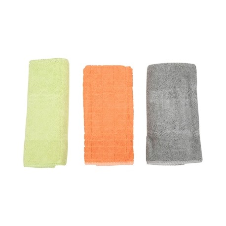 PAÑOS DE MICROFIBRA MULTICOLOR 3 PIEZAS-TodoenunSitio-HDX