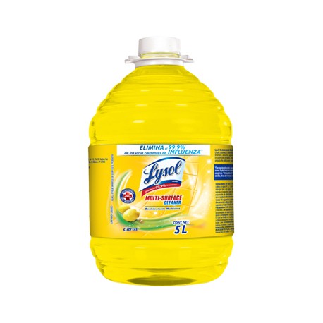 Lysol Desinfectante Diluible Citrus 5 L-TodoenunSitio-LYSOL