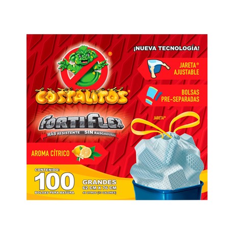 BOLSAS PARA BASURA FORTIFLEX DE 49 L-TodoenunSitio-