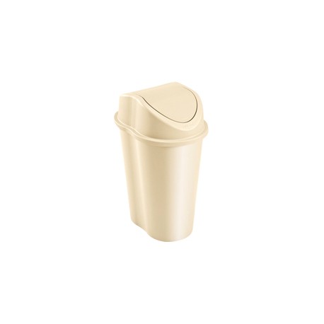 BOTE DE BASURA DE 25 L BEIGE-TodoenunSitio-RIMAX