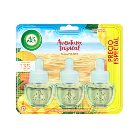 AIRWICK ELECTRICO 3PCK MANGO 20ML-TodoenunSitio-AIR WICK