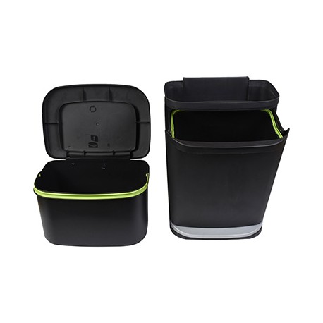 BOTE DE BASURA 2 EN 1 49.9 L NEGRO-TodoenunSitio-CARRY